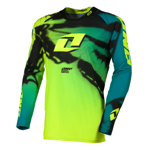 One Industries X297 MX Jersey - Neon Tiger - S - SKU:OIQ1014002