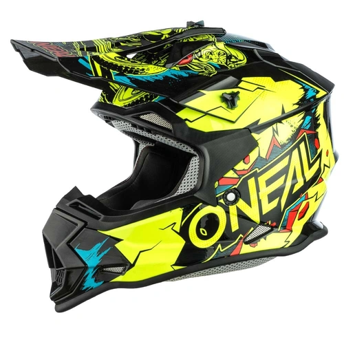 Oneal Youth 2 SRS Villain V.2 Helmet - Neon Yellow