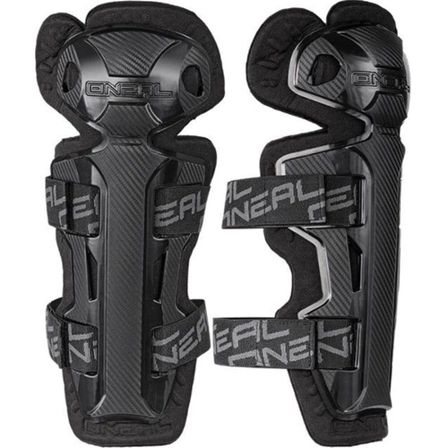 Oneal Pro II Carbon Look Knee Cups - Black