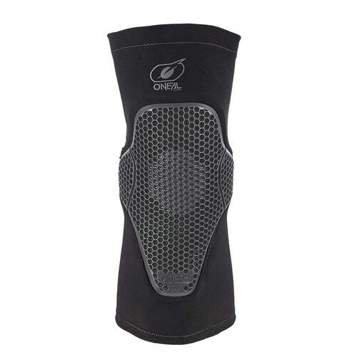 Oneal Flow Knee Guard - Black/Grey - S - SKU:ON0259002