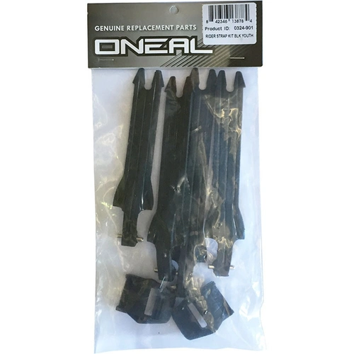 ONEAL Youth 15 Rider Boot Strap Kit - Black - SKU:ON0324901