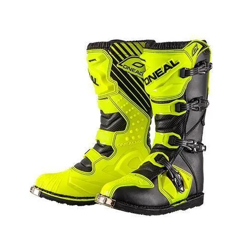 Oneal Rider Boots - Yellow/Black - 6 - SKU:ON0324R606