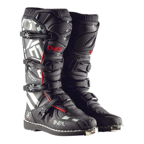 Oneal Element Squadron Boots - Black/Grey