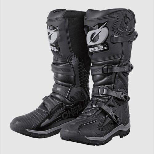 Oneal 2023 RMX Enduro Black Grey Boots - Unisex - 10.5 - Adult - Black/Grey - SKU:ON03336205