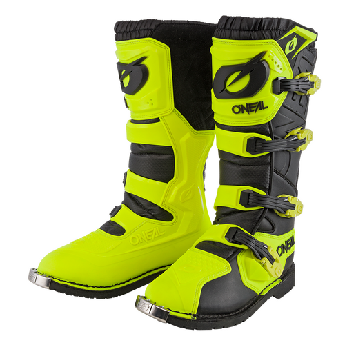 Oneal Rider Pro Boots - Neon Yellow/Black