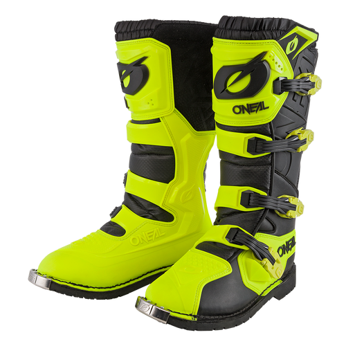 Oneal Rider Pro Boots - Neon Yellow/Black