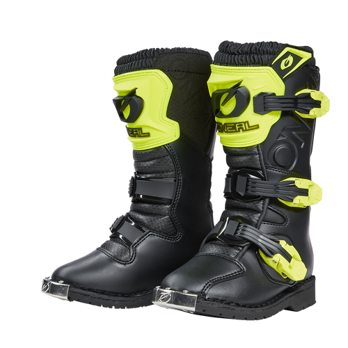 Oneal Youth Rider Pro Boots - Neon Yellow/Black