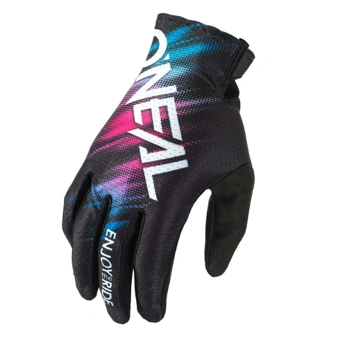 Oneal 2025 Matrix Voltage Gloves - Black/Multi - S - SKU:ON0391078
