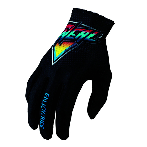 Oneal Speedmetal Black Gloves - Unisex - Medium - Adult - Black - SKU:ON0391619