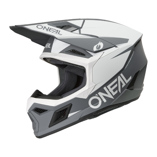 Oneal 2026 3SRS Solid V.26 MX Helmet - White/Black - XS - SKU:ON0625091