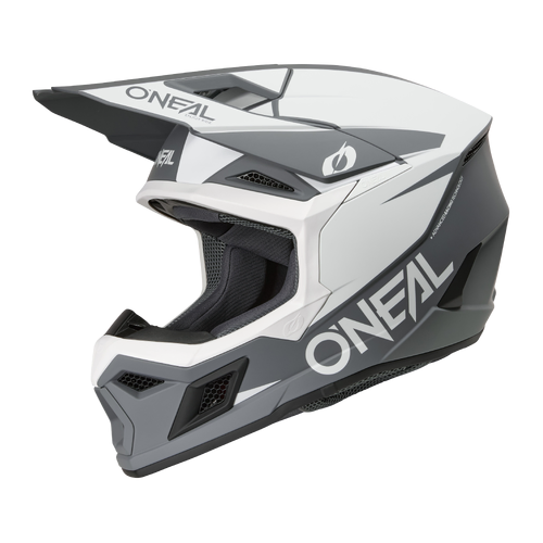 Oneal 2026 3SRS Solid V.26 MX Helmet - White/Black - S - SKU:ON0625092