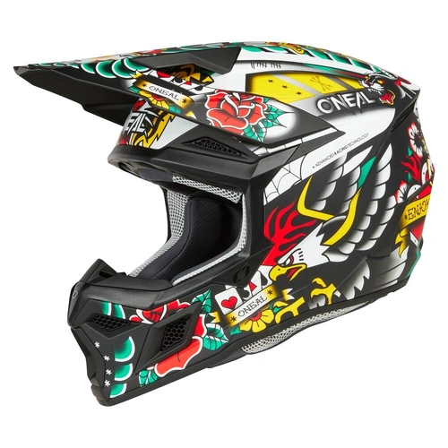 Oneal Youth 3SRS Inked Helmet - Multi