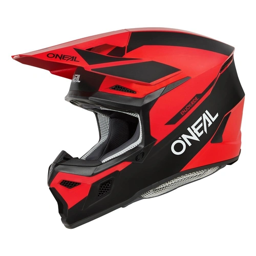 Oneal 2025 Race Helmet - Black/Red - XL - SKU:ON0625415