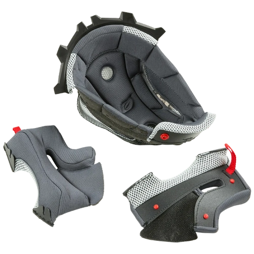 Oneal 3SRS Helmet Liner & Cheek Pad Kit - Grey