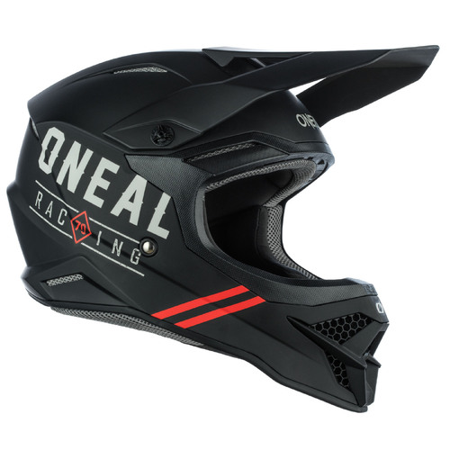 Oneal 3 Series Dirt Black Grey Helmet - Unisex - Small - Adult - Black/Grey - SKU:ON0627122