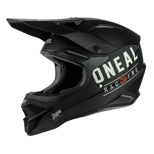 Oneal 3 SRS Dirt Helmet - Black/Grey