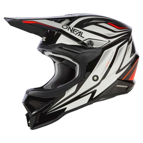 Oneal 3 SRS Vertical V.2 Helmet - Black/White