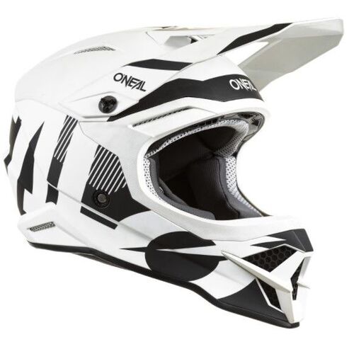 Oneal 2022 3 Series Vertical V.22 Black White Helmet