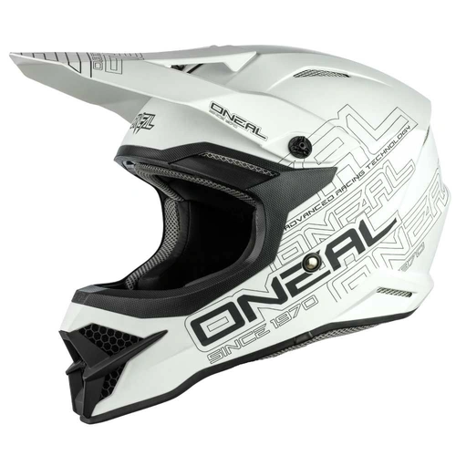 Oneal 3 SRS Solid Helmet - Flat White