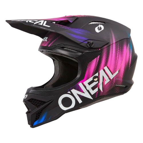 Oneal 3 SRS Voltage V.4 Helmet - Black/Pink