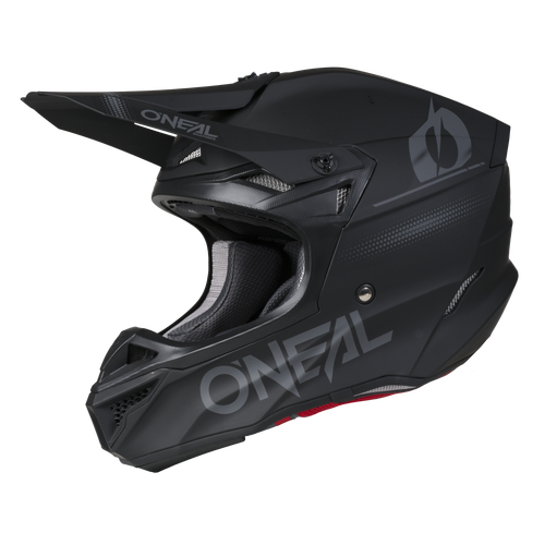 Oneal 2026 5SRS Blackout V.26 MX Helmet - Black/Grey - XS - SKU:ON0628621