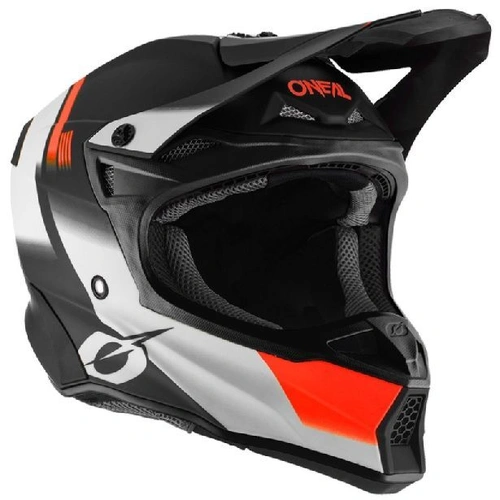 Oneal 10 Series Blur Ipex Black and Orange Helmet - SKU:ON0630111