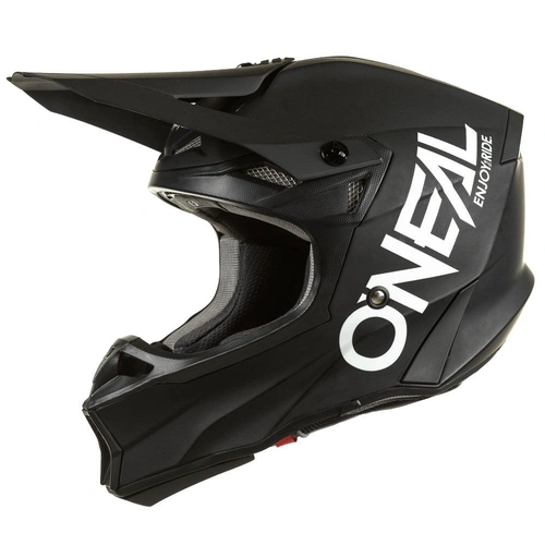 Oneal 10SRS Elite Helmet - Black/White - XS - SKU:ON0630221