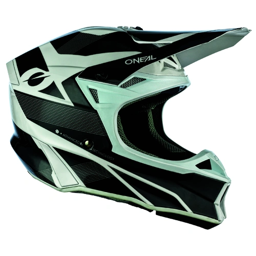 Oneal 10 Series Compact Helmet - Black/White - S - SKU:ON0630322