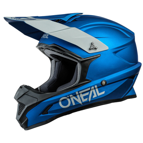 Oneal 1 Series Solid Helmet - Blue - 2XL - SKU:ON0632106