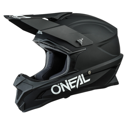 Oneal 1 Series Solid Helmet - Black - XS - SKU:ON0632111