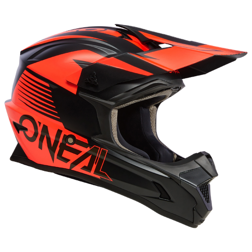 Oneal Youth 1 Series Stream Helmet - Black/Red (Neon Orange)