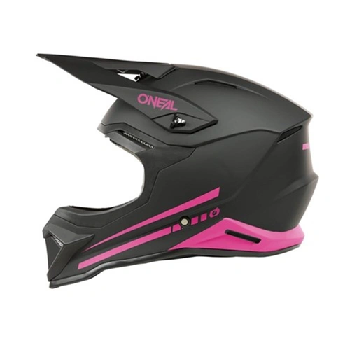 Oneal Youth 1SRS Helmet - Black/Pink
