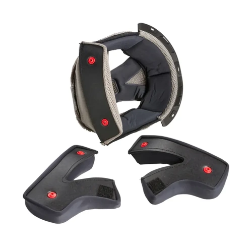 Oneal 1SRS Helmet Liner & Cheek Pad Kit - Grey - XS - SKU:ON0634991