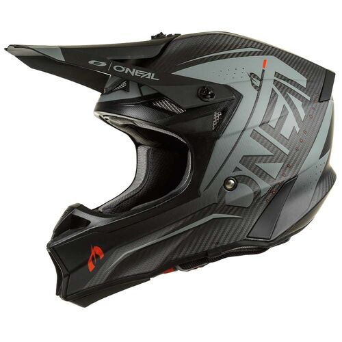 Oneal 2023 10 Series Carbon Prodigy Black Helmet - Unisex - Medium - Adult - Black - SKU:ON0650303