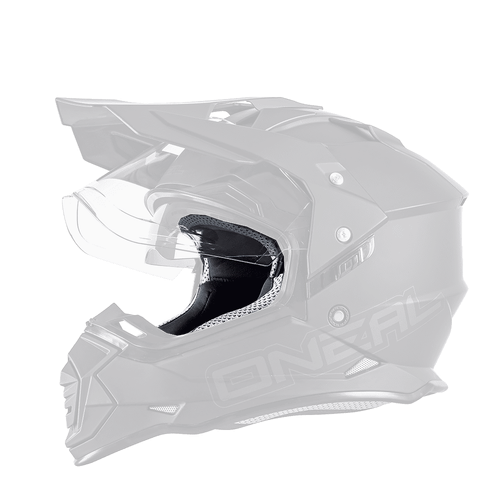 Oneal Sierra II Replacement Helmet Lining Kit - Grey/Red - 2XL