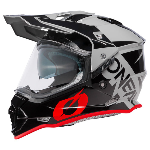 Oneal 2023 Sierra R Helmet - Black/Grey/Red - M - SKU:ON0818013