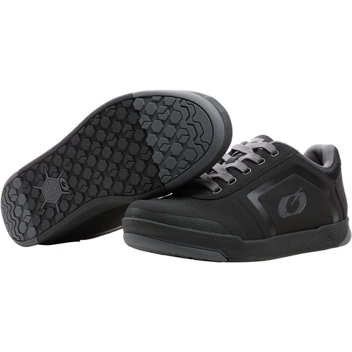 ONEAL PINNED FLAT SHOE BLK/GRY 10 (43)