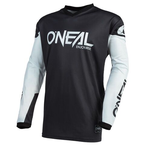 Oneal 2023 Element Threat Black White Jersey - SKU:ONE002912