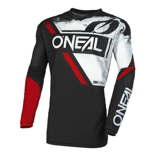 Oneal 2023 Element Shocker Black Red Jersey - Red - Large - Adult  - SKU:ONE004304