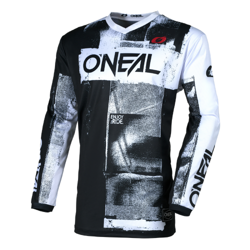 Oneal 2026 Element Roller V.26 MX Jersey - Black/White - S - SKU:ONE007232