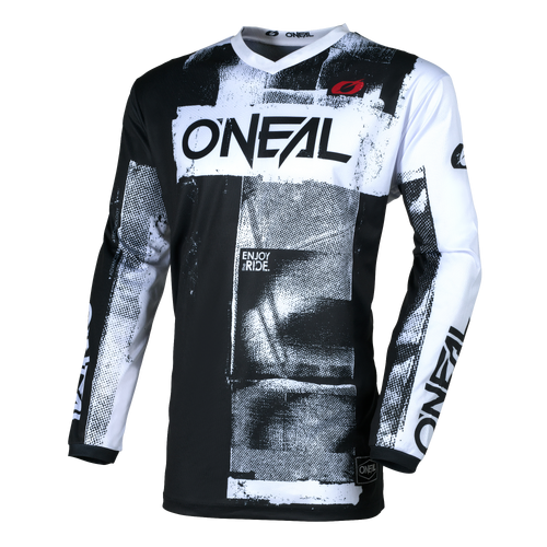 Oneal 2026 Element Roller V.26 MX Jersey - Black/White - S - SKU:ONE007232