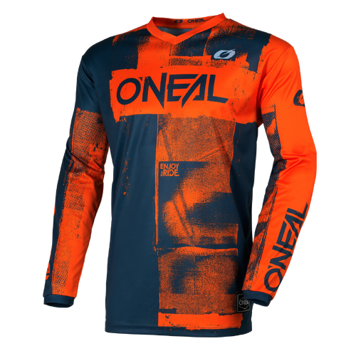 Oneal 2026 Element Youth Roller V.26 MX Jersey - Blue/Orange - XS - SKU:ONE007251