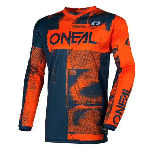 Oneal 2026 Element Youth Roller V.26 MX Jersey - Blue/Orange - XS - SKU:ONE007251