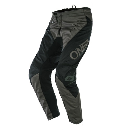 Oneal Element Racewear Black Grey Pants - SKU:ONE010136