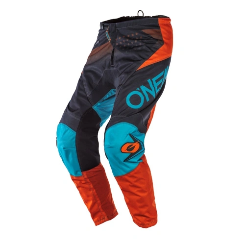 Oneal Element Factor Grey Orange Blue Pants - SKU:ONE0102240