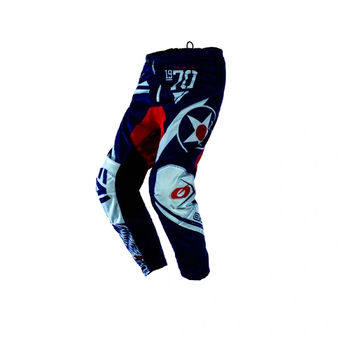 Oneal Element Warhawk Pants - Blue/Red