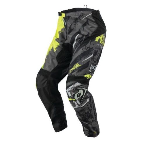 Oneal 2022 Youth Element Ride Black Neon Yellow Pants - Unisex - 18 - Youth - Black/Yellow - SKU:ONE020558