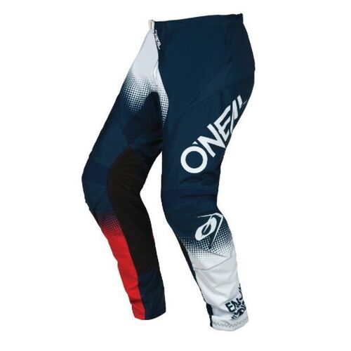 Oneal 2022 Element Racewear V.22 Blue White Red Pants - SKU:ONE0210028