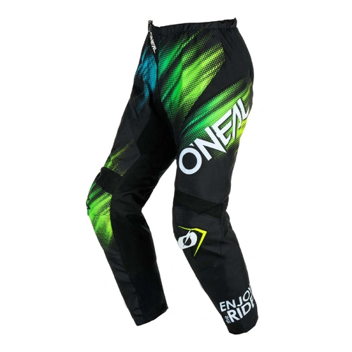 Oneal 24 Element Voltage V.24 Pants - Black/Green - 30 - SKU:ONE0232330