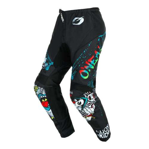 Oneal 24 Element Rancid V.24 Pants - Black/White - 40 - SKU:ONE0234140